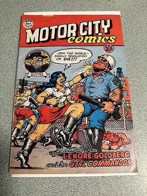 Motor City Comics 1 Underground Comic R Crumb Comix First Rip Off Press Printing • $19.99