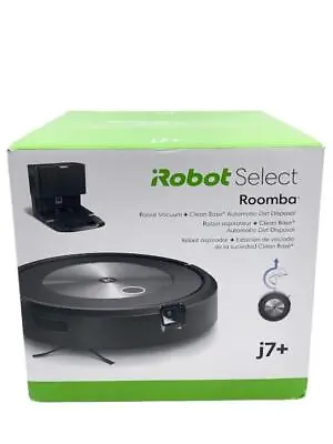 $379.99 • Buy IRobot Roomba J7X+ Wi-Fi Robot Vacuum With Clean Base