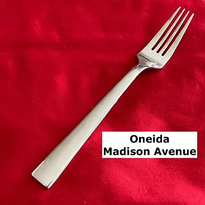 Oneida MADISON AVENUE Dinner Fork 8 1/8  Stainless Steel Flatware • $4.69