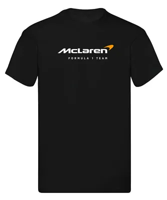 Mclaren F1 Formula 1 T Shirt Black Stealth White  S M L XL XXL • £14.99