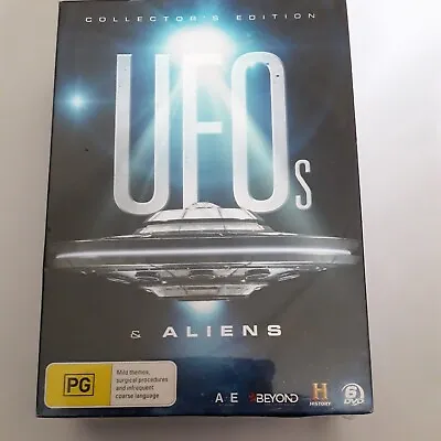 Ufos & Aliens Collectors Edition Dvd New Sealed History Channel Region 4 Aust/nz • £24.98