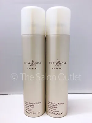 Neal & And Wolf Control Flexible Styling Hairspray 2 X 250ml Duo (£8.20 Each) • £16.40