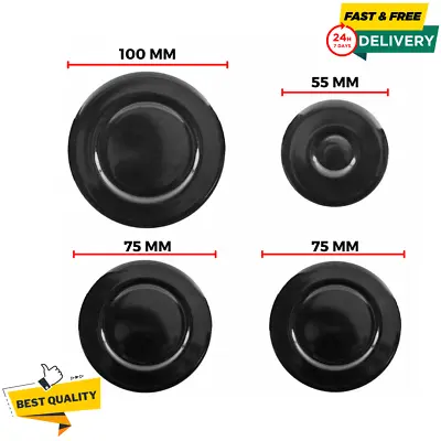 £10.45 • Buy For HOTPOINT Oven Cooker Gas Hob Burner Flame Cap Crown Black Small Medium Large