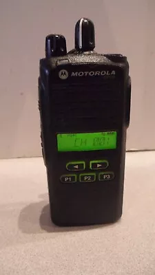 Motorola CP185 UHF 435-480mhz 16Ch 4 Watt Two Way Radio AAH03RDF8AA7AN • $54.99