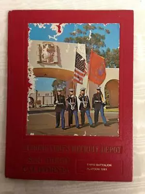 MARINE CORPS RECRUIT DEPOT SAN DIEGO YEARBOOK Nov 1974 3rd Batt. Platoon 3093 • $20.97