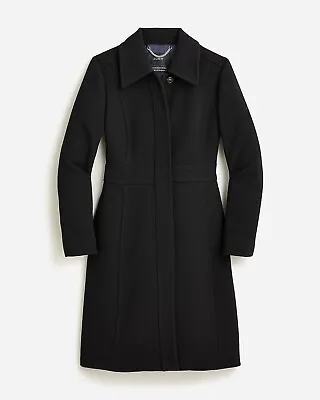 J CREW New Lady Day Topcoat In Italian Double-cloth Wool Blend 4 NWT $398 BM964 • $298