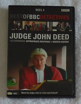 £3.59 • Buy Judge John Deed (bbc) Appropriate Response/hidden Agenda R2 Dvd (martin Shaw)
