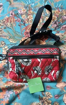 Vera Bradley Travel Belt Bag In Deco Daisy - Purse - Wallet - Travel Bag - NWT • $19.99