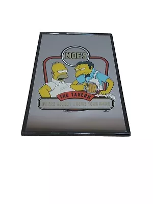 The Simpsons Moe’s Tavern “Where Nobody Knows Your Name” Bar Mirror 2002 FOX • $39.99