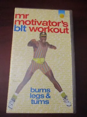 £4.99 • Buy Mr Motivator S BLT - Bums Legs Tums VHS Video Tape 