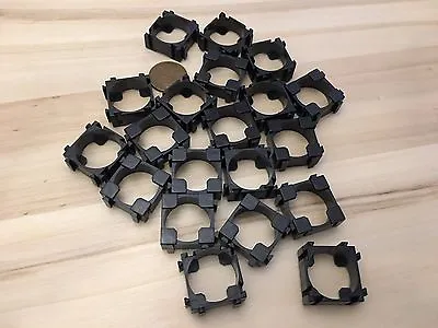 20 Pieces 18650 Li-ion Battery Clip Holder Bracket Cylindrical Case 3.7V C34 • $18.19