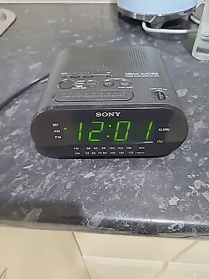 Sony ICF-C218 Dream Machine Dual Alarm Clock AM/FM Radio. Ex CONDITION • $19.50