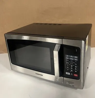 TOSHIBA EM925A5A-SS Countertop Microwave Oven 0.9 Cu Ft With 10.6 In-Minor Dent • $35