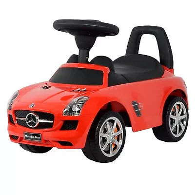 Best Ride On Cars Toddler Riding Mercedes Benz Toy Push Vehicle Red (Open Box) • $36.43