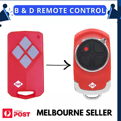 B&D TB5v2 Genuine/Original Garage Remote Control TB2 TB5 TB-7v1 BD4 62557 BND • $105