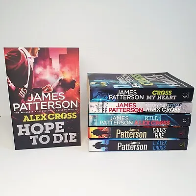 $39.95 • Buy 6x James Patterson Large Book Bundle Alex Cross Series Thriller Crime Detective