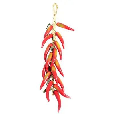 £12.99 • Buy Artificial Fruit Bunch Hanging Chilli Peppers 500mm Realistic Fruits Display