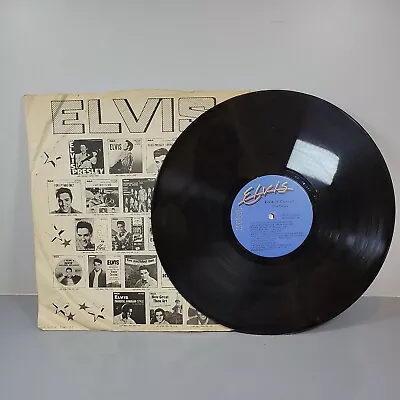 Elvis Presley ELVIS IN CONCERT 1977 RCA Lp  A DATE WITH ELVIS ONE RECORD ONLY • $6.99