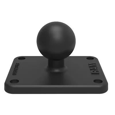 RAM Mount Plastic Rectangular Plate 2x2.5 Inches With 1 Inch Ball RAP-B-202-225 • $7.39