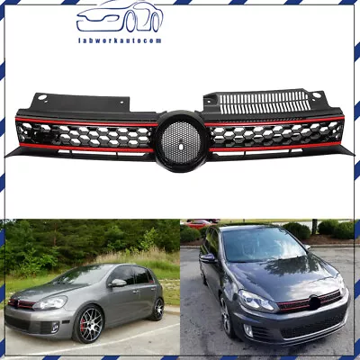 Fit For 2010 2011 2012 2013 Vw Golf Gti For 2014 Mk6 Tdi Front Grille Grille • $39.95