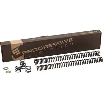 Progressive 11-1132 Replacement 39mm Front Fork Springs Kit Harley 87-93 FXRS/T • $111.95