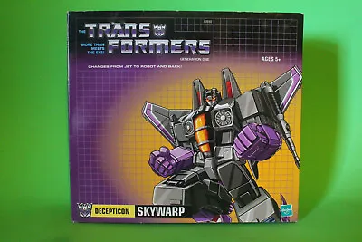 £97 • Buy Transformers SKYWARP G1 - Commemorative Series, 2003 - Reissue HASBRO
