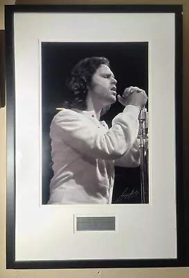 $5000 • Buy The Doors Jim Morrison Felt Forum NY 1970 Concert George Kalinsky Signed Photo