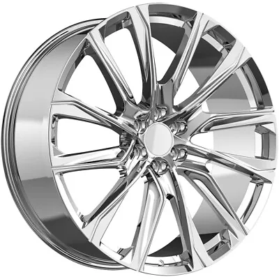 OE Revolution CAD-34 22x9 6x5.5  +31mm Nano Chrome Wheel Rim 22  Inch • $360.99