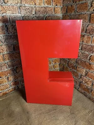 Vintage Ikea  Atran C Medicine/First Aid  Metal Wall Cabinet Red • £99.99