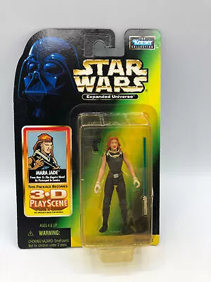 Star Wars Power Of The Force POTF Green Card Basic Figures Mara Jade Action Fi • $29.66