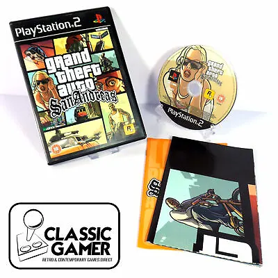 £27.94 • Buy Grand Theft Auto: San Andreas (PS2) *With MAP* *Near Mint*