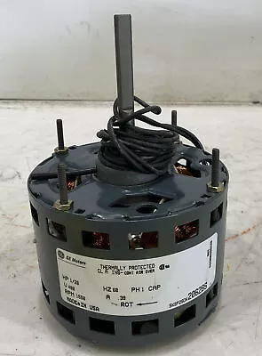 GE MOTORS 1/20 Hp 1550rpm 5KSP29DK 2062BS MOTOR THERMALLY PROTECTED 476 • $100