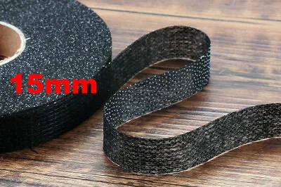 £1.19 • Buy Wonder Web Hemming Tape Long Easy Web 15mm/1.5cm Wide Black Hem Iron On Adhesive