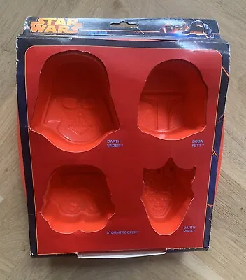 Star Wars Silicone Cake Pan Mould - Darth Vader Boba Fett Stormtrooper Maul • £29.99