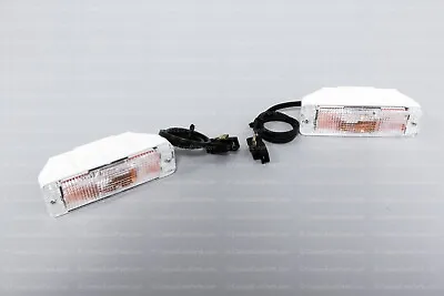 VW Golf Jetta Rabbit MK1 MK2 Clear Euro Bumper Indicator Repeater Turn Signals • $199.99