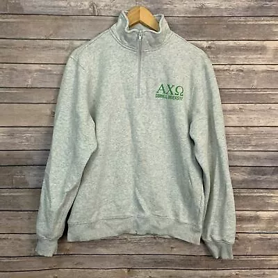 Vintage Cornell University Alpha Chi Omega Sweatshirt (Size S) • $28