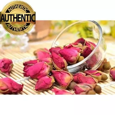 8oz-1LB 100% Organic Dried Rosebud Red Rose Buds Tea Flower Floral Herbal Tea • $26.89