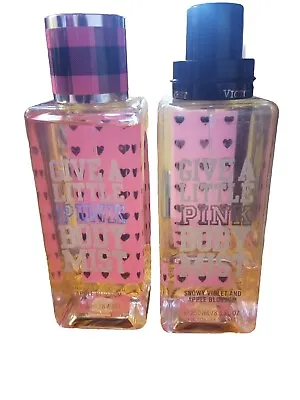 Victoria's Secret Pink Give A Little Pink Body Mist  8.4fl Oz/250ml Bundle • $49