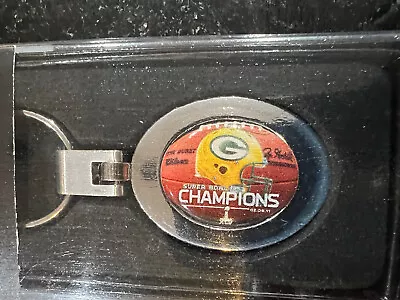 Green Bay Packers Super Bowl 45 Champion Premium Keyring Keychain • $15.99