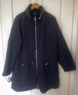 City Chic Black Long Puffer Jacket Size XXL • $60