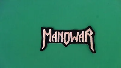 Manowar Band Light Gold Color Iron On Patch! Heavy Metal Metallica Black Sabbath • $6.99