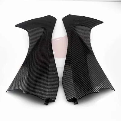 $35.99 • Buy Carbon Fiber Side Air Duct Cover Fairing Insert Part For Yamaha YZF R6 2006 2007