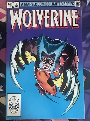 Wolverine #2 Marvel Comics Limited Series Comic VF - NM 1982 • $60