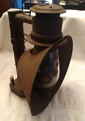 Very Rare #20 Large C.t. Ham Mfg. Co. Inspector's Railroad Lantern & Clear Globe • $305.99