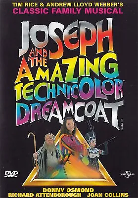 £4.99 • Buy Joseph And The Amazing Technicolor Dreamcoat DVD Musical Donny Osmond 