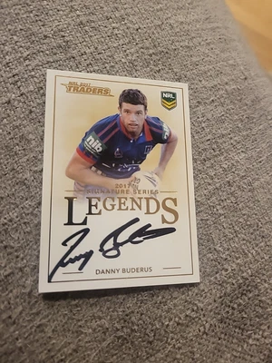$202.49 • Buy NRL Legends 2017 Danny Buderus #13 Of 208