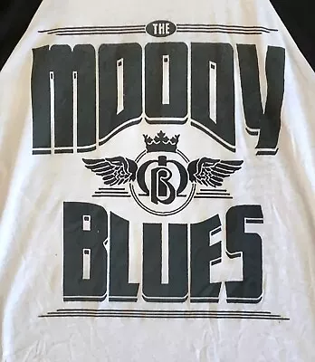 Moody Blues T Shirt 70s Rock T Shirt Mens Small Concert T Shirt • $10.13