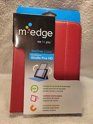 NEW Sealed M-Edge Profile Slim Case For Kindle Fire HD Cover Red • $5.49