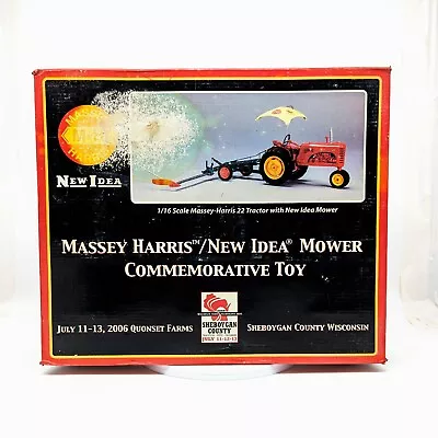 1/16 Massey Harris 22 Tractor W/ New Idea Mower 2006 Commemorative Tractor • $209.95