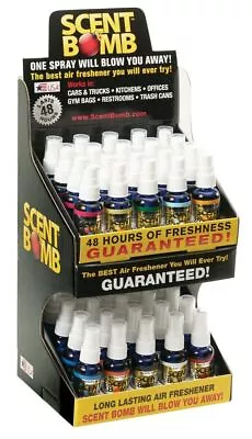 £5 • Buy Scent Bomb 100% Concentrated Air Freshener Car &Home Spray Or Tin VARIOUS SCENTS